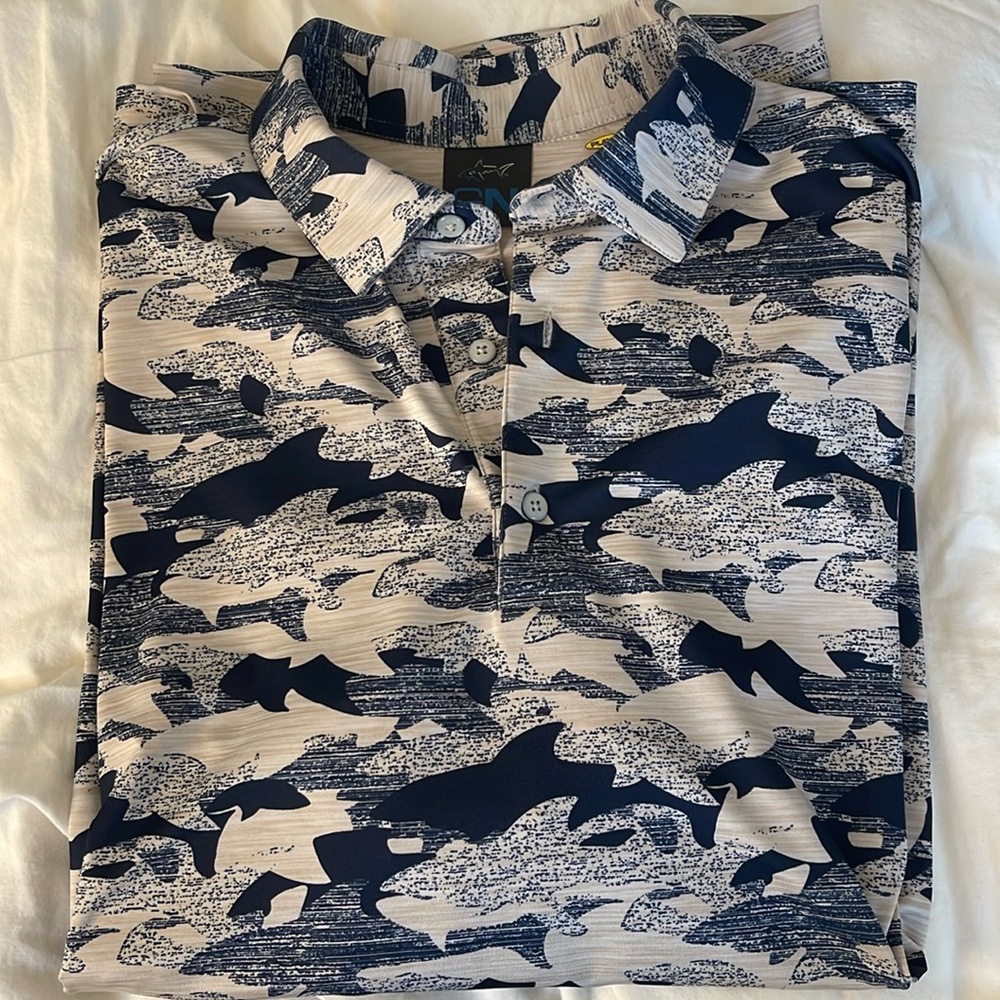 COPY - Greg Norman Shark Polo